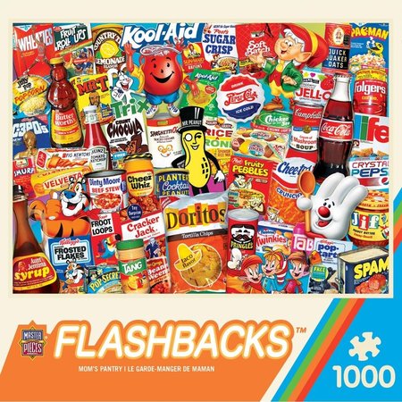 MASTERPIECES Masterpieces 71833 19.25 x 26.75 in. Flashbacks Moms Pantry Puzzle - 1000 Piece 71833